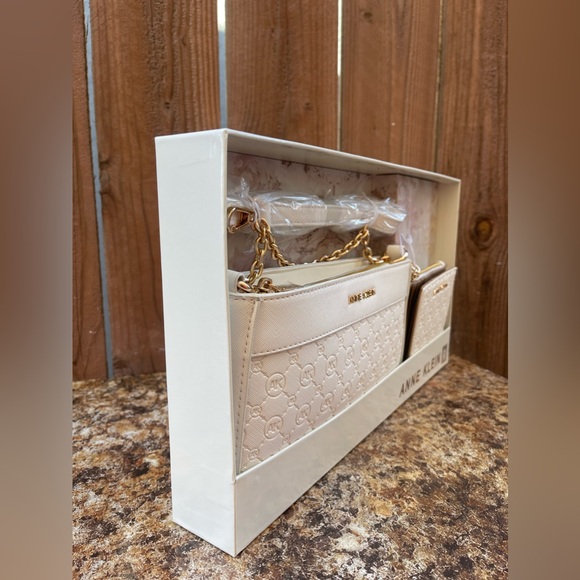 Anne Klein Crossbody & Wallet Set - Picture 3 of 13